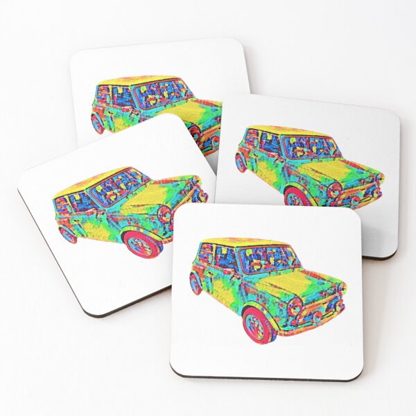 Item preview, Colourful Iconic British car  designed and sold by CazWood25.
