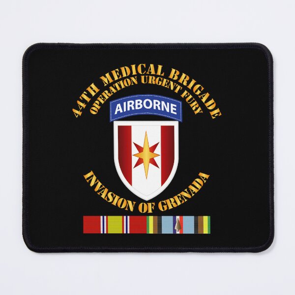 Item preview, Army - Grenada - 44th Med Bde Operation Urgent Fury w Svc Ribbons designed and sold by Military Insignia Products.