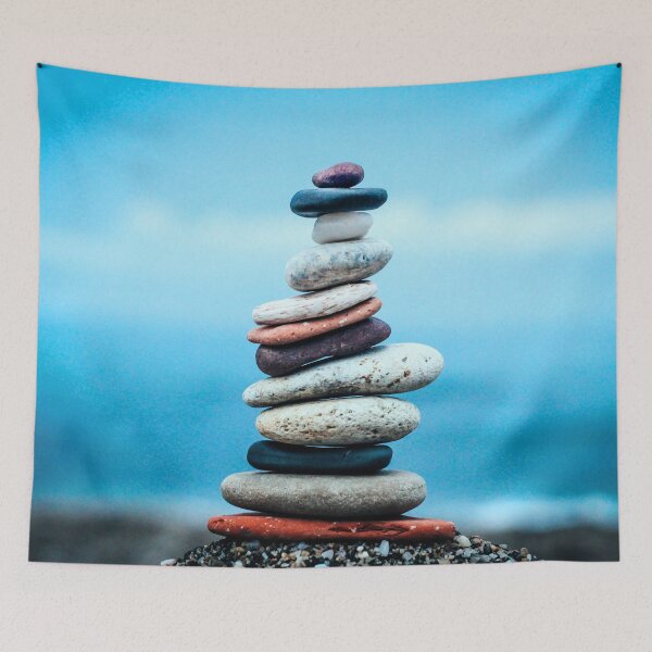 Item preview, SUBLIME #51 - Smooth River Stones Stacked Together designed and sold by DEL-Productions.