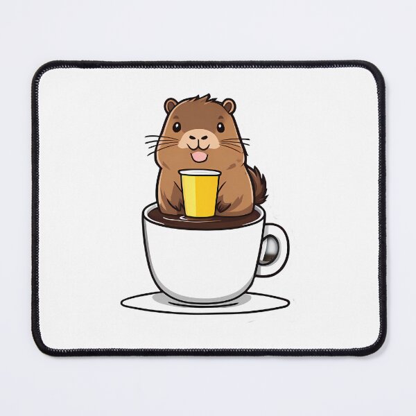 Item preview, Capybara Coffee Dream designed and sold by Mechanical-Artt.