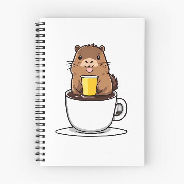 Item preview, Capybara Coffee Dream designed and sold by Mechanical-Artt.