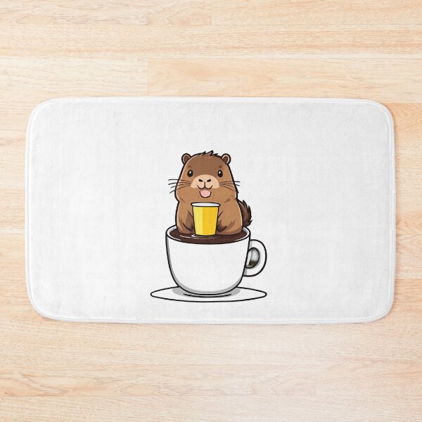 Item preview, Capybara Coffee Dream designed and sold by Mechanical-Artt.
