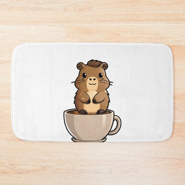 Item preview, Capybara Cafe: Sip the Joy designed and sold by Mechanical-Artt.