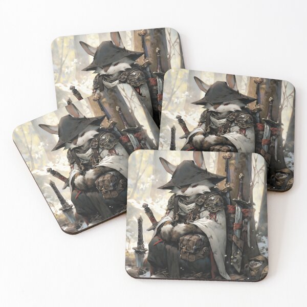 Item preview, Bunny Warrior designed and sold by Dawn van Doorn.