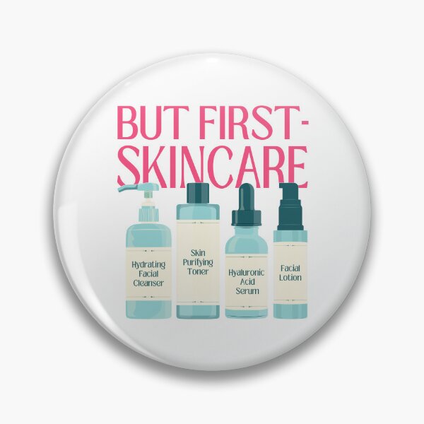 Item preview, Cleanser Toner Serum Lotion Skincare Steps Beauty Secrets designed and sold by ObsidianDaz.