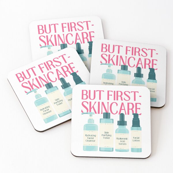 Item preview, Cleanser Toner Serum Lotion Skincare Steps Beauty Secrets designed and sold by ObsidianDaz.