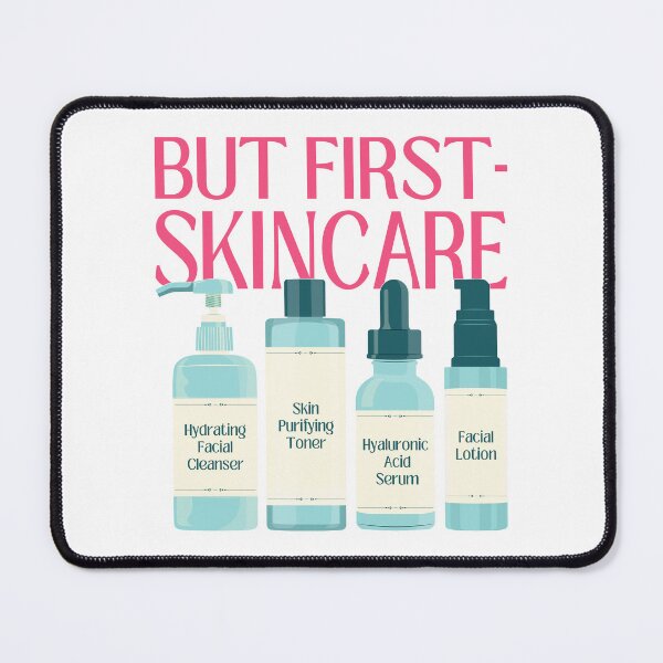 Item preview, Cleanser Toner Serum Lotion Skincare Steps Beauty Secrets designed and sold by ObsidianDaz.