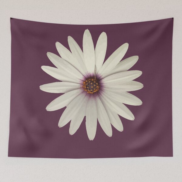 Item preview, Happy Flower White Daisy designed and sold by taiche.