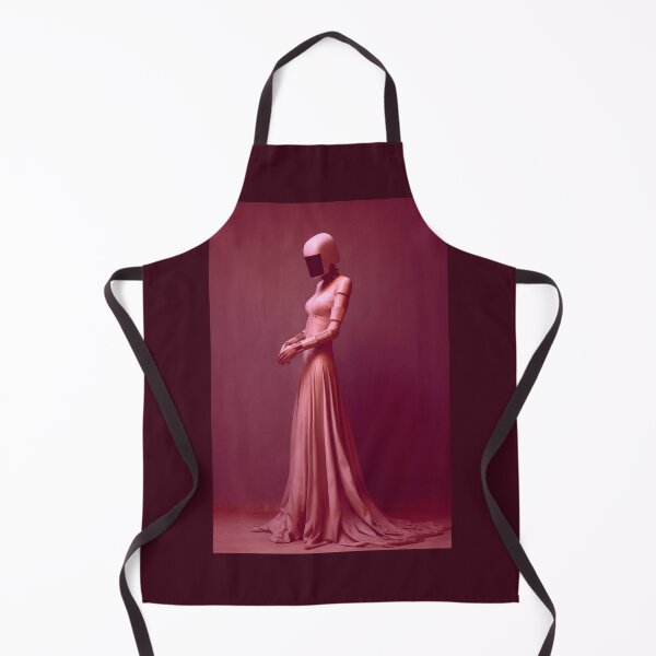 Item preview, Robotic Lady, pink artwork designed and sold by silent-violin.
