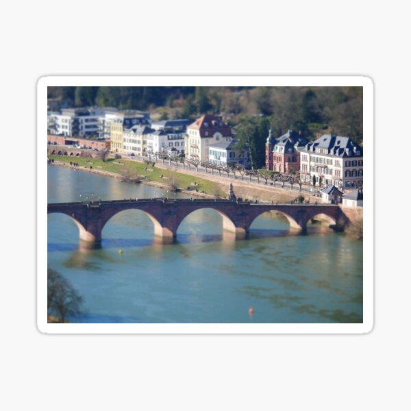 Brücke am Neckar Sticker