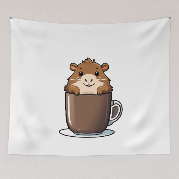Item preview, Capybara Coffee Artistry designed and sold by Mechanical-Artt.