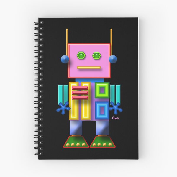 Item preview, Little Robot with a Pink Face designed and sold by CheriesArt.