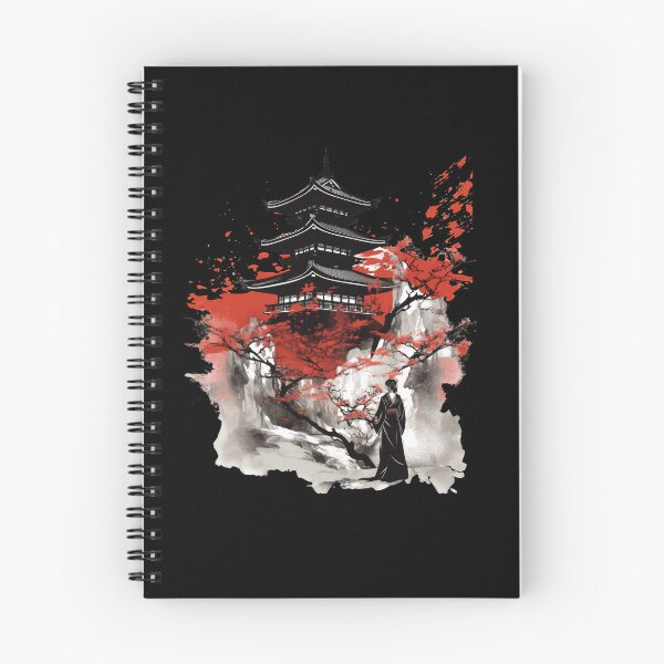 Artikelvorschau, Aquarell japanische Baukunst entworfen und verkauft von TeePulseMania.