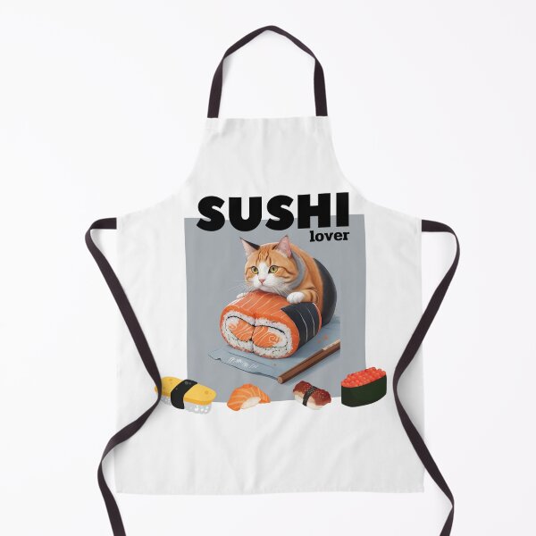 Item preview, A Cat love Sushi Cat lover sushi addict designed and sold by Nippitchaya.