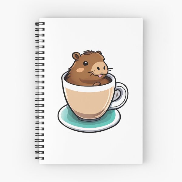 Item preview, Capyccino Delights: Sip & Smile designed and sold by Mechanical-Artt.