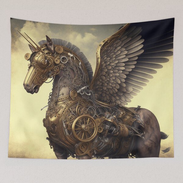 Item preview, Steampunk Horse Chalice designed and sold by ScarsAndShadows.