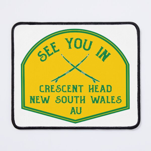 Item preview, Crescent Head-New South Wales-Australia-Green and Gold-See You In Crescent Head designed and sold by defimo.