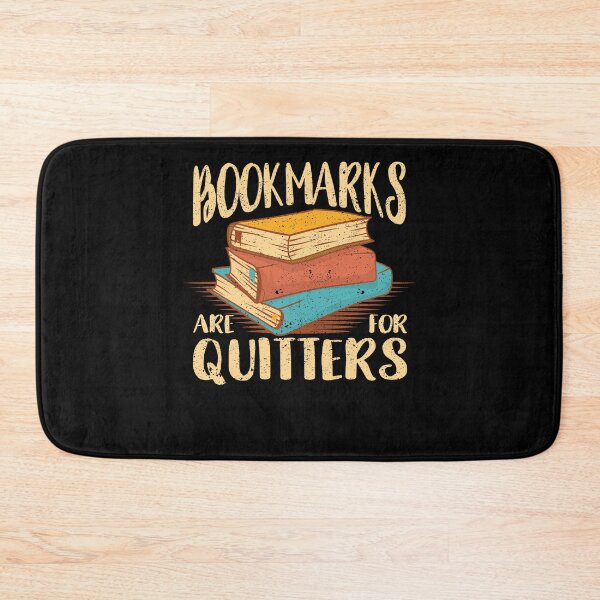 Item preview, Bookmarks are funny for Quitter's book lover designed and sold by Yanyo.