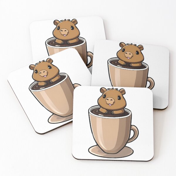 Item preview, Capybara Caffeine Magic designed and sold by Mechanical-Artt.