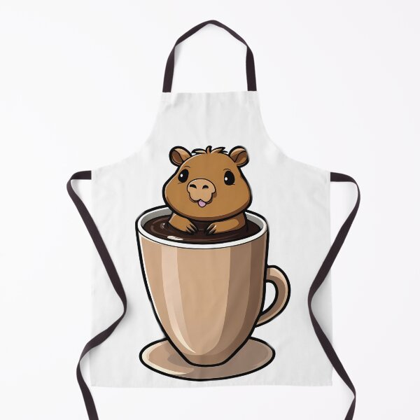 Item preview, Capybara Caffeine Magic designed and sold by Mechanical-Artt.