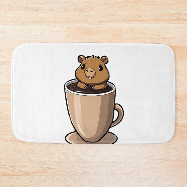 Item preview, Capybara Caffeine Magic designed and sold by Mechanical-Artt.