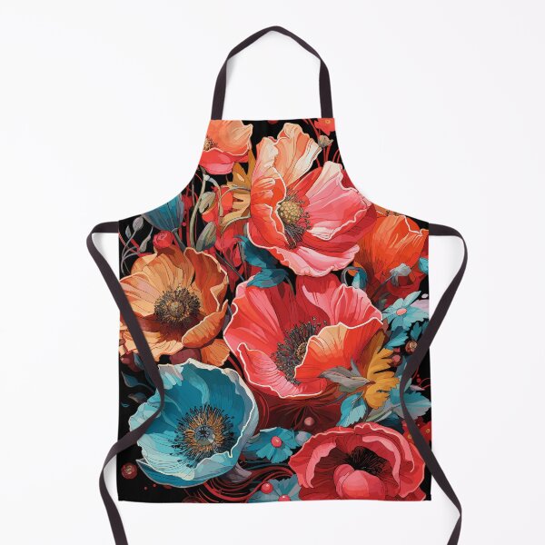 Item preview, Harmony of Poppy Flowers designed and sold by TheFrenchVegan.