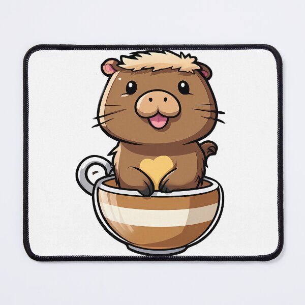 Item preview, Sip, Savor, and Smile with Capyccino designed and sold by Mechanical-Artt.
