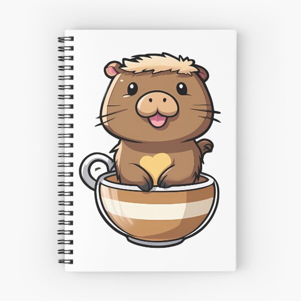 Item preview, Sip, Savor, and Smile with Capyccino designed and sold by Mechanical-Artt.
