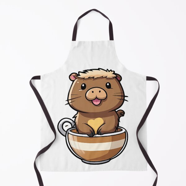Item preview, Sip, Savor, and Smile with Capyccino designed and sold by Mechanical-Artt.