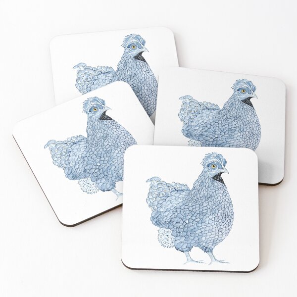 Artikelvorschau, Monochromes Huhn entworfen und verkauft von Sonoran Glimmer.