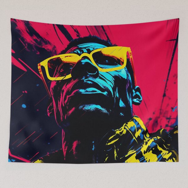 Item preview, Street Art Graffiti Human Abstraction: Colorful Elegance designed and sold by pkk1designsart.