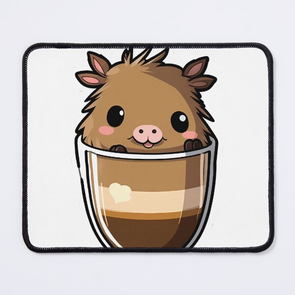 Item preview, Capybara Coffee Break designed and sold by Mechanical-Artt.