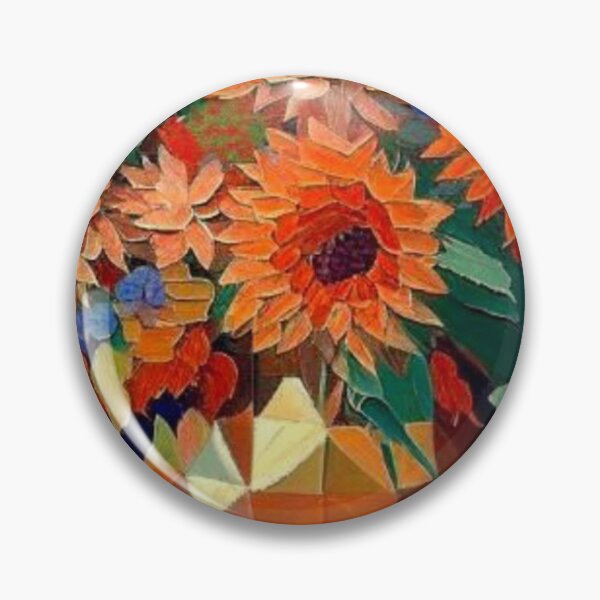 Artikelvorschau, Dahlien in Vase entworfen und verkauft von George Hutton Hunter.