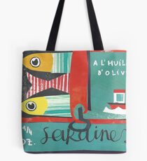 Sardines's Tin Tote Bag