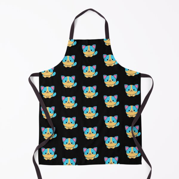 Item preview, Blue and Yellow Cat designed and sold by SideQuestDoodles.