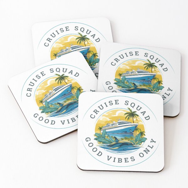 Item preview, CRUISE SQUAD GOOD VIBES ONLY designed and sold by PomskysRus.