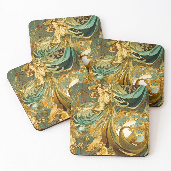 Item preview, Decorative elegant abstract pattern motif designed and sold by E3DArt.