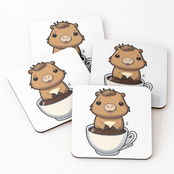 Item preview, Capybara Coffee Cozy designed and sold by Mechanical-Artt.