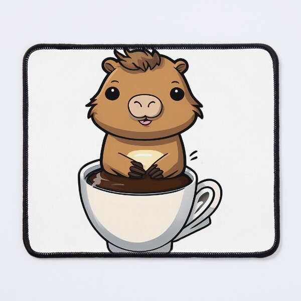 Item preview, Capybara Coffee Cozy designed and sold by Mechanical-Artt.