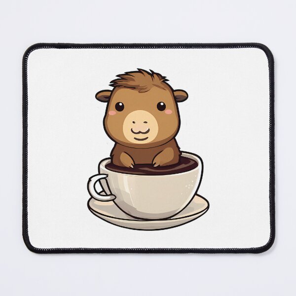Item preview, Sip & Smile: Capyccino Edition designed and sold by Mechanical-Artt.