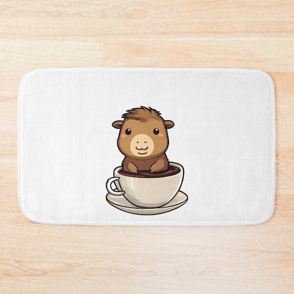 Item preview, Sip & Smile: Capyccino Edition designed and sold by Mechanical-Artt.