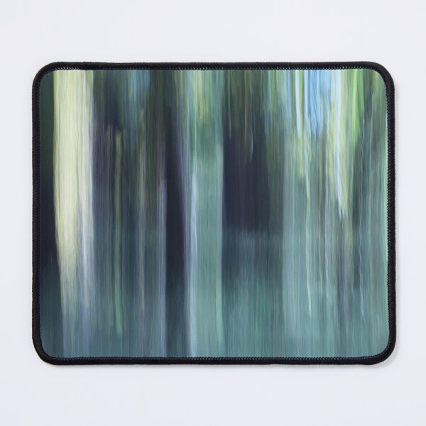 Item preview, Blue Forest Waterfall - Abstract Photograph designed and sold by SunlitColors.