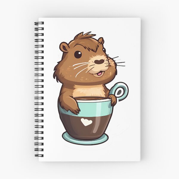 Item preview, Capybara Coffee Art: Pure Joy designed and sold by Mechanical-Artt.