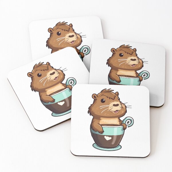 Item preview, Capybara Coffee Art: Pure Joy designed and sold by Mechanical-Artt.