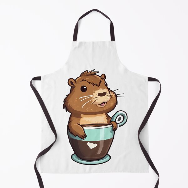 Item preview, Capybara Coffee Art: Pure Joy designed and sold by Mechanical-Artt.
