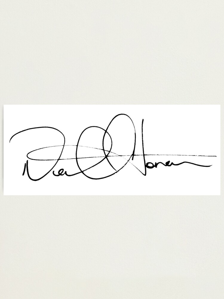 Niall Horan's Signature