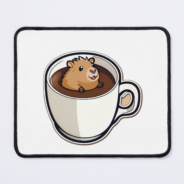 Item preview, Capyccino Creations: Coffee & Cuteness designed and sold by Mechanical-Artt.