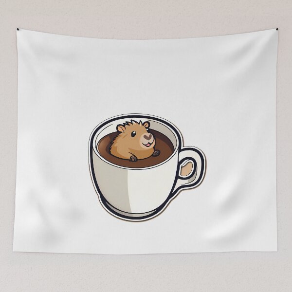Item preview, Capyccino Creations: Coffee & Cuteness designed and sold by Mechanical-Artt.