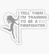 Pole Dancing Shirt Sticker