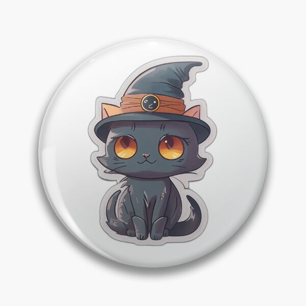 Item preview, little black cat designed and sold by nanou-creations.